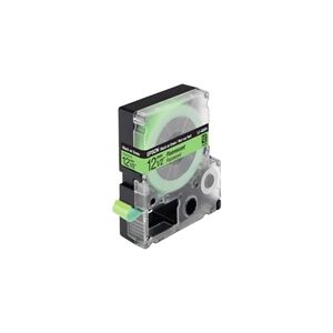 Epson LC-4GBF9 Cinta negro sobre verde fluorescente 12 mm (9m)