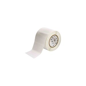 Brady THT-55-483-1 etiqueta poliéster blanco brillante 101,60 x 50,80 mm