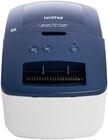 Brother QL-600B impresora de etiquetas profesional Azul