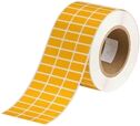 Brady THT-5-423-10-YL etiqueta de poliéster amarillo brillante 25,40 x 12,70 mm