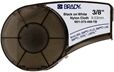 Brady M21-375-499-TB cinta de tela de nylon negro sobre blanco 9,53 mm x 4,90 m