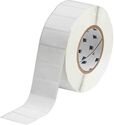 Brady THT-17-408-3 etiqueta de papel reutilizable blanco 50,80 x 25,40 mm