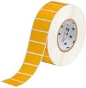 Brady THT-17-423-3-YL etiqueta de poliéster amarillo brillante 50,80 x 25,40 mm