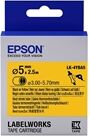 Epson LK-4YBA5 Cinta termoretráctil negro sobre amarillo 5mm (C53S654906)