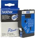 Brother TC-595 Cinta blanco sobre azul 9 mm