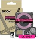 Epson LK-4PBF cinta negra sobre rosa fluorescente 12mm