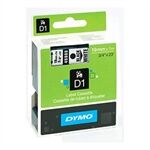 Dymo 45803 (S0720830) cinta plástica negro sobre blanco 19mm