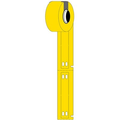 Brady M6-10x60-7598-YL etiquetas de poliuretano amarillas 10 mm x 60 mm Brady M6-10x60-7598-YL etiquetas de poliuretano amarillas 10 mm x 60 mm