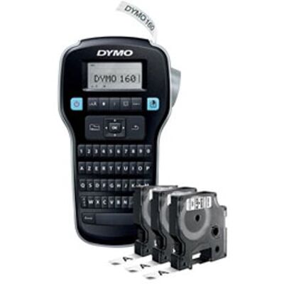 Dymo Pack ahorro: LabelManager 160 + 3 cintas (QWERTY) Dymo Pack ahorro: LabelManager 160 + 3 cintas (QWERTY)