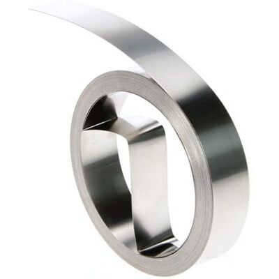 Dymo 32500 (S0720170) cinta no adhesiva de acero inoxidable plateada 12mm Dymo 32500 (S0720170) cinta no adhesiva de acero inoxidable plateada 12mm