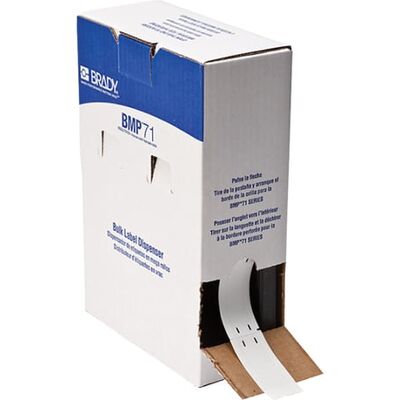 Brady BM-60-109 etiquetas de polietileno blancas 12 mm x 50 mm Brady BM-60-109 etiquetas de polietileno blancas 12 mm x 50 mm