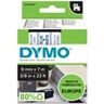 Dymo 40914 (S0720690) cinta plástica azul sobre blanco 9mm