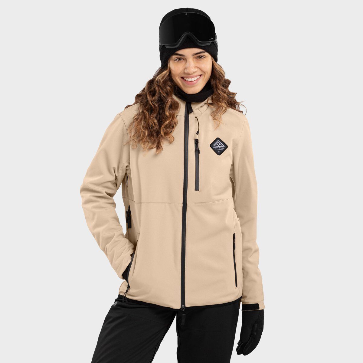 Chaqueta Softshell para la nieve para Mujer Siroko W2-W Cerro (XXL)