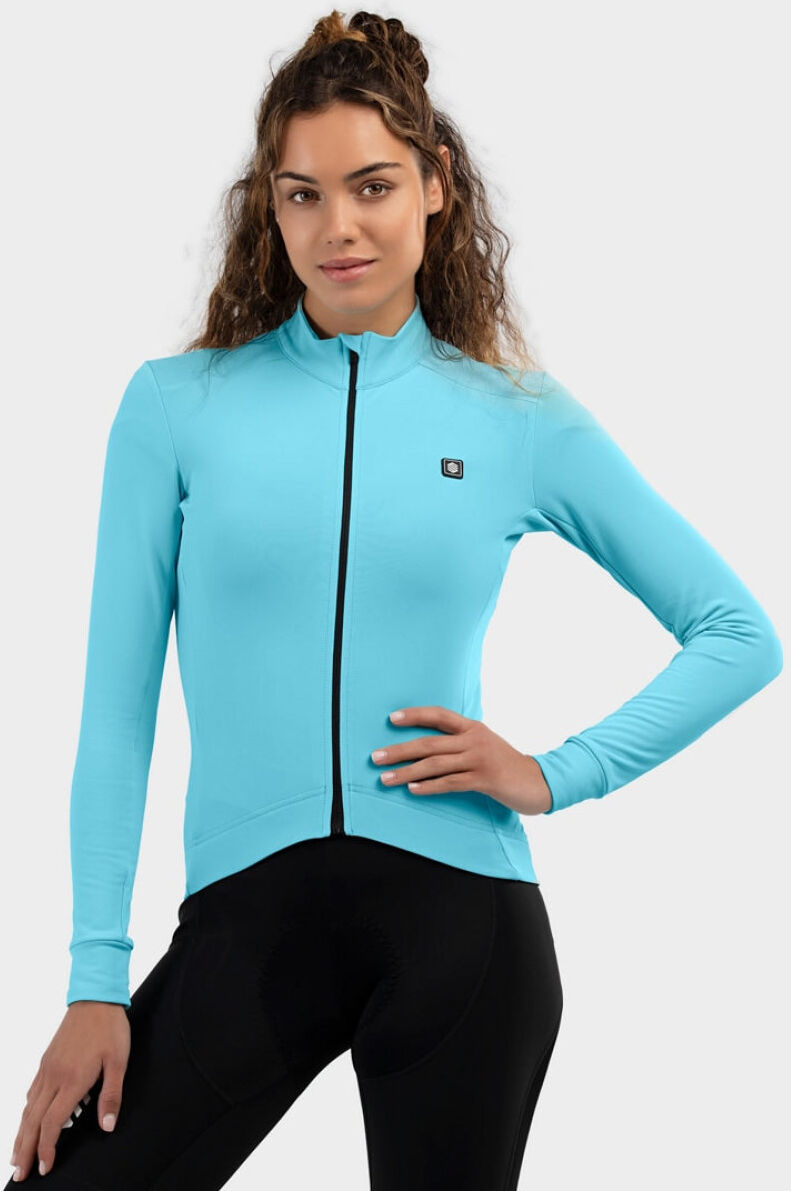 Maillot Ciclismo Manga Larga Térmico para Mujer Siroko M4 Bail (XL)