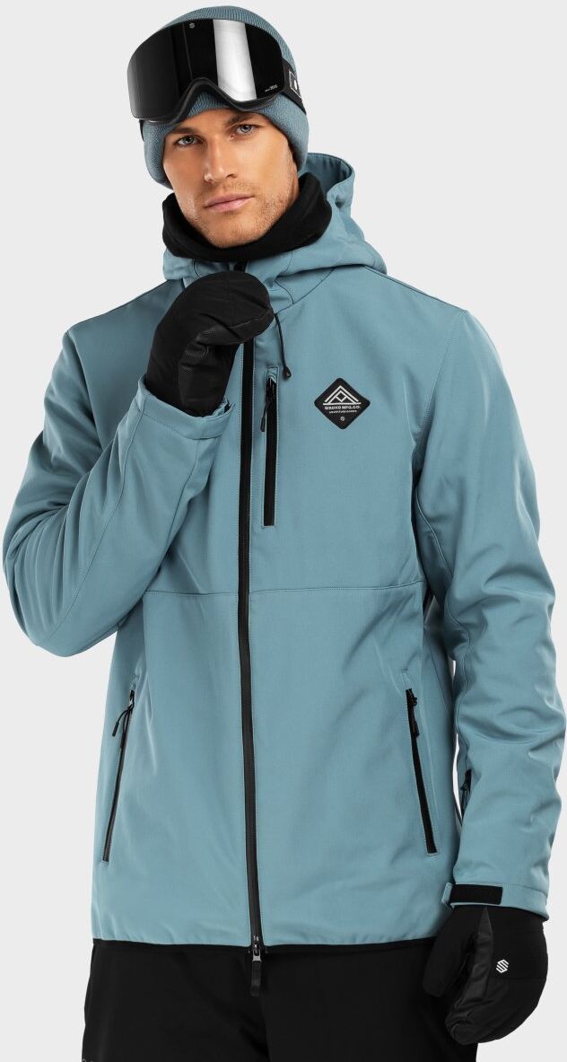 Chaqueta Softshell para la nieve Siroko W2 Beluga (XL)