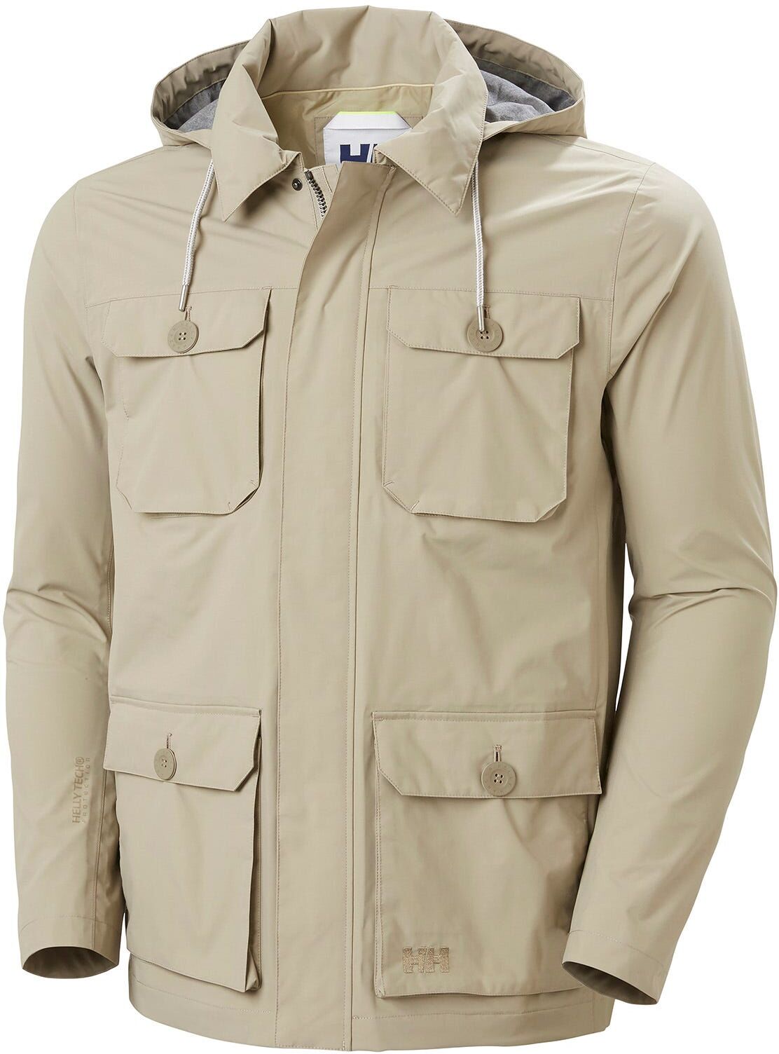 Helly Hansen hombres chubasquero Beige M Helly Hansen hombres chubasquero Beige M