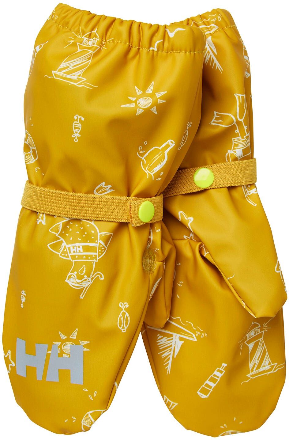 Helly Hansen Kids chubasquero Amarillo 4 Helly Hansen Kids chubasquero Amarillo 4