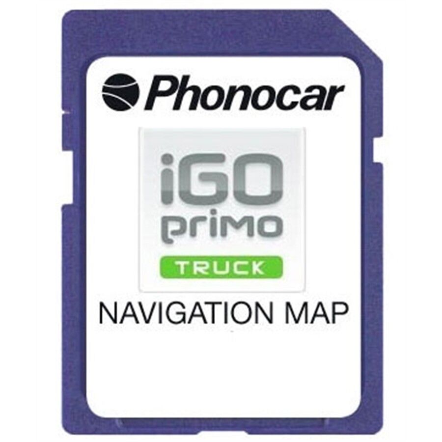 Mapas Europa Igo Truck Micro Sd Para Phonocar Vm 034/039/044