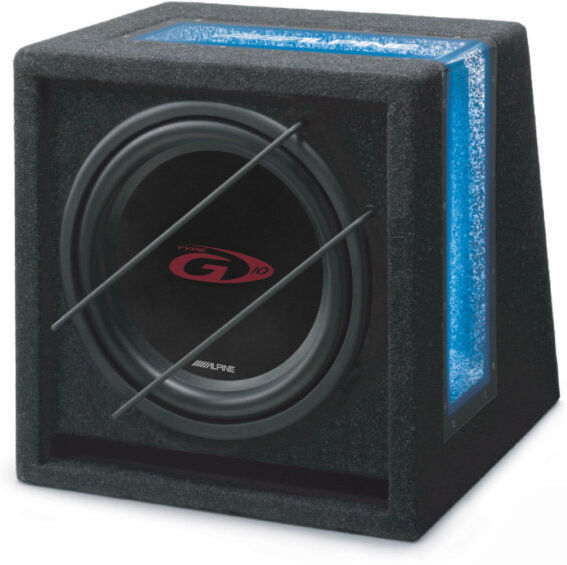 Cajón Subwoofer Alpine Sbg-1044br 500w