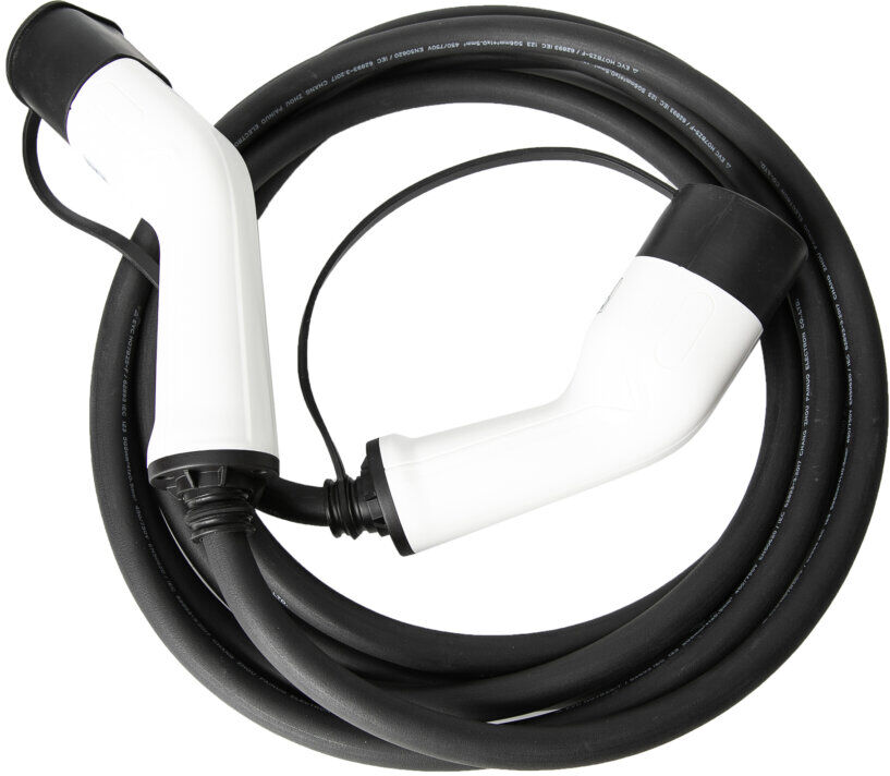 Cable De Carga Norauto De Tipo 2 A Tipo 2 - 5 M - 22 Kw (trifásico 32 A)