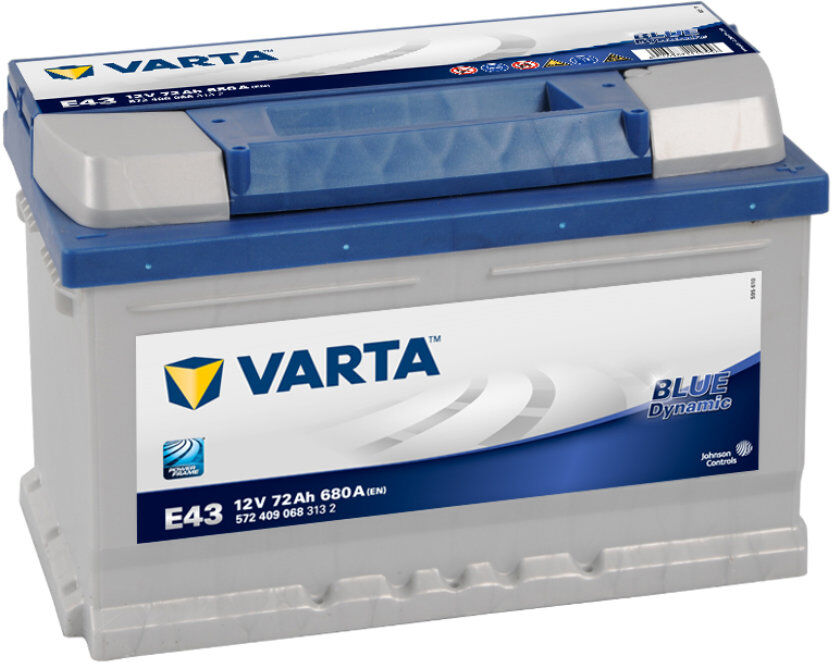 Batería Varta E43 Blue Dynamic 72 Ah - 680 A