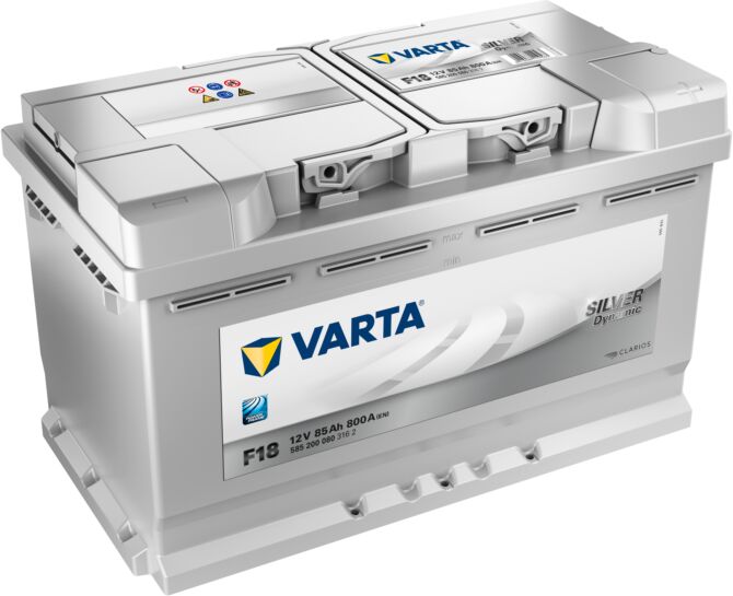 Batería Varta Silver Dynamic F18 85ah-800a