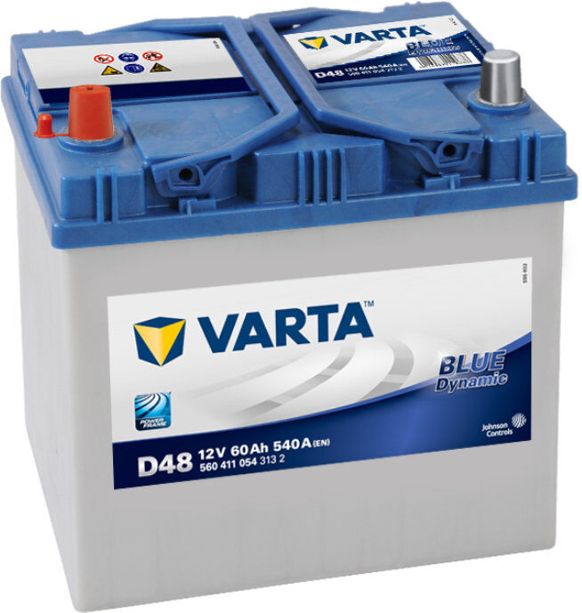 Batería Varta Blue Dynamic D48 60ah-540a