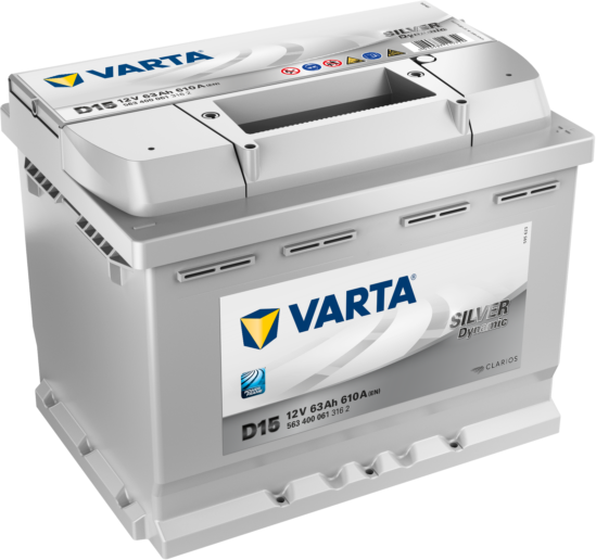 Batería Varta Silver Dynamic D15 63ah-610a