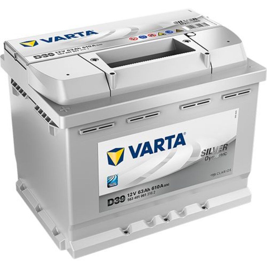 Batería Varta Silver Dynamic D39 63ah-610a