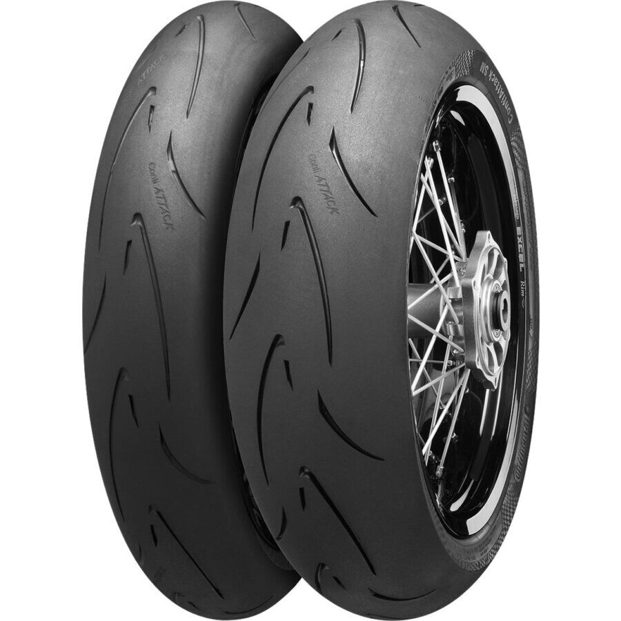 Neumático Moto Continental Contiattack Sm 150/60 R 17 66 H Tl Trasera