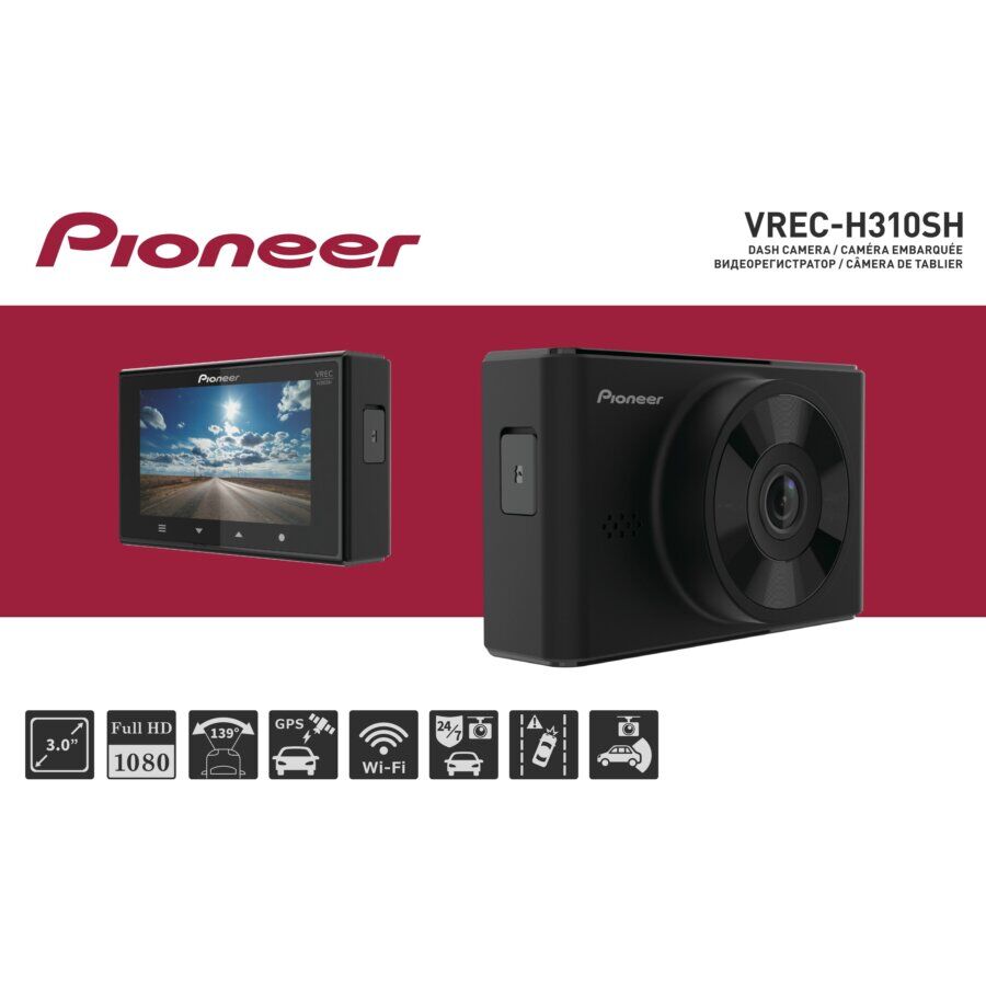 Dashcam Pioneer Vrec-h310sh