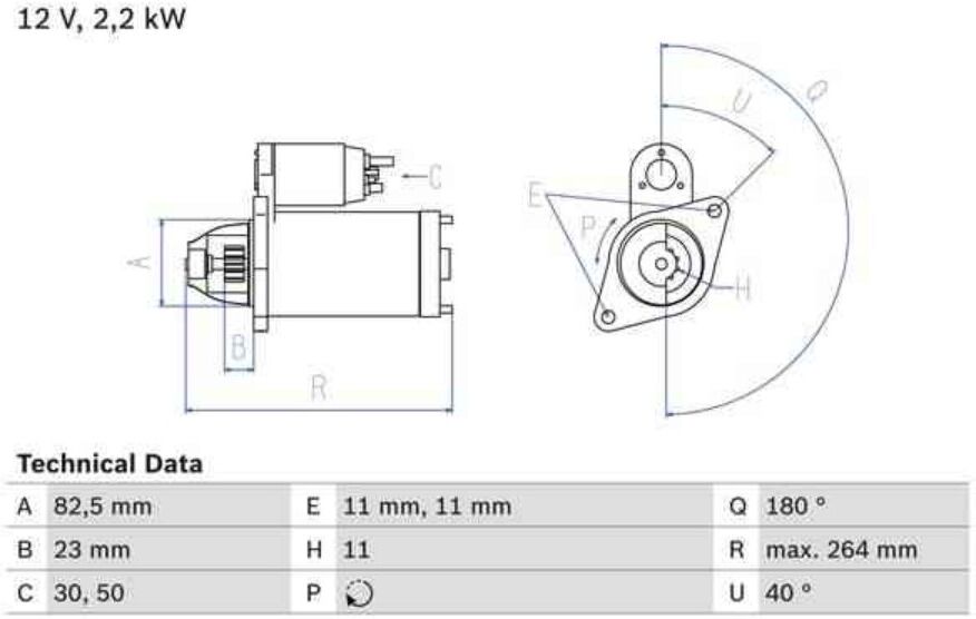 Motor De Arranque Bosch 986017430