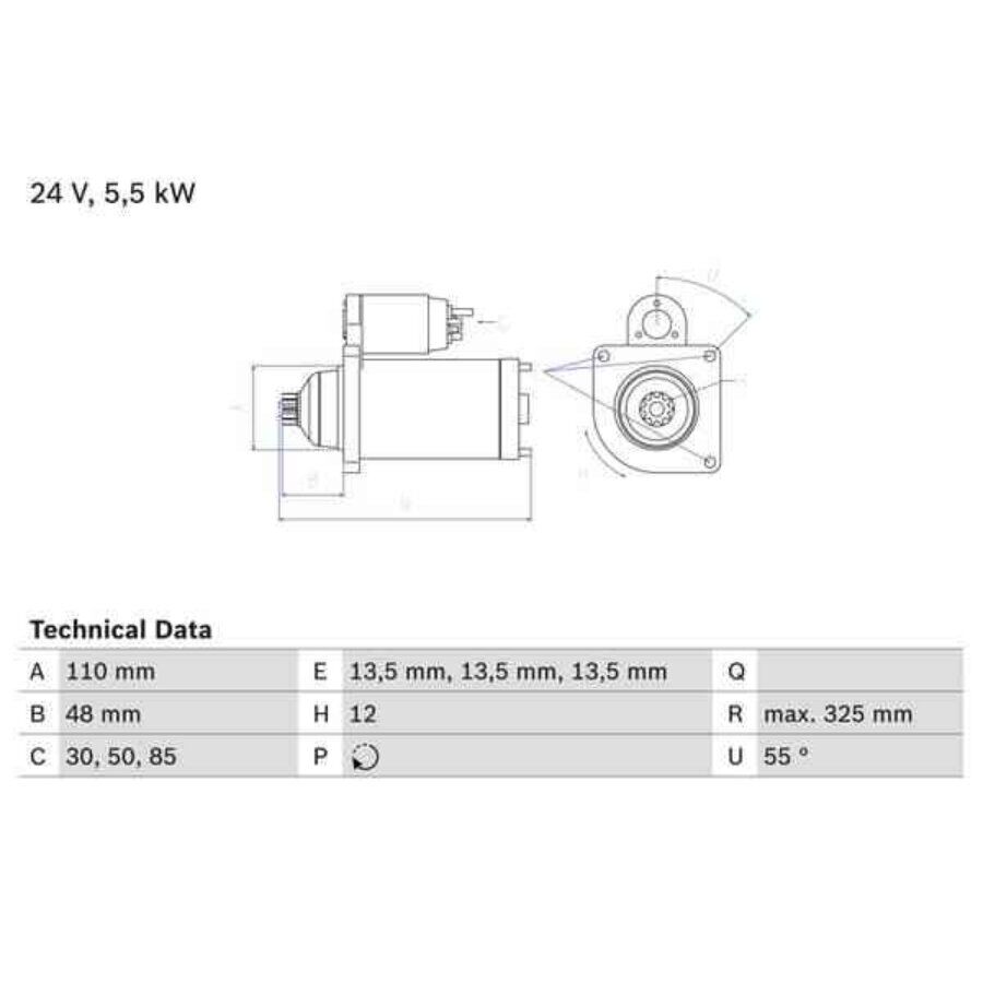 Motor De Arranque Bosch 986022260