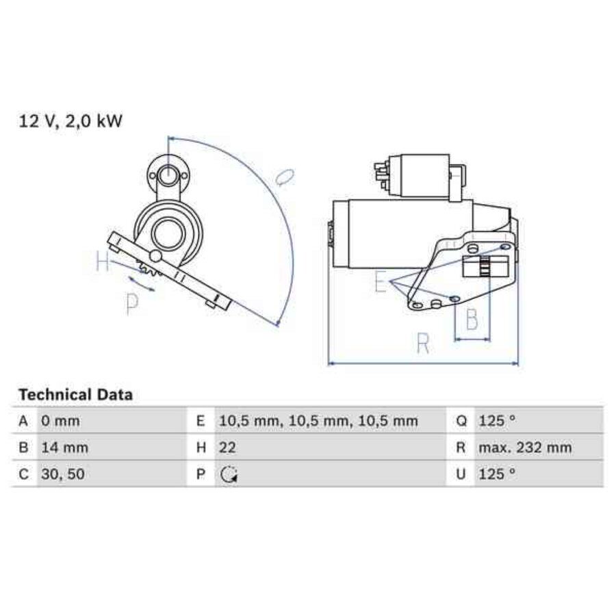 Motor De Arranque Bosch 986024710