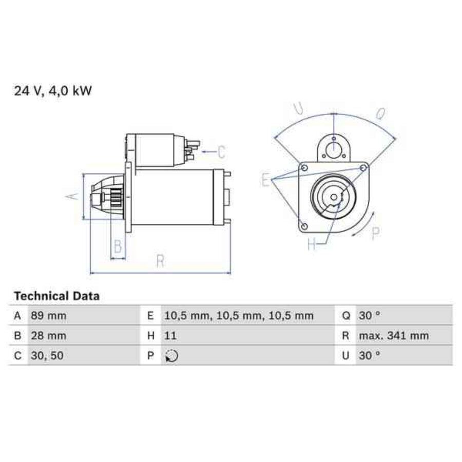 Motor De Arranque Bosch 986013720