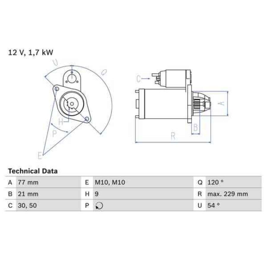 Motor De Arranque Bosch 986025140