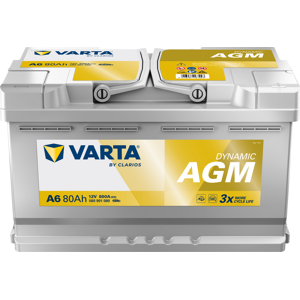 Batería Varta A6 Start & Stop Silver Dynamic Xev 80 Ah - 800 A Batería Varta A6 Start & Stop Silver Dynamic Xev 80 Ah - 800 A