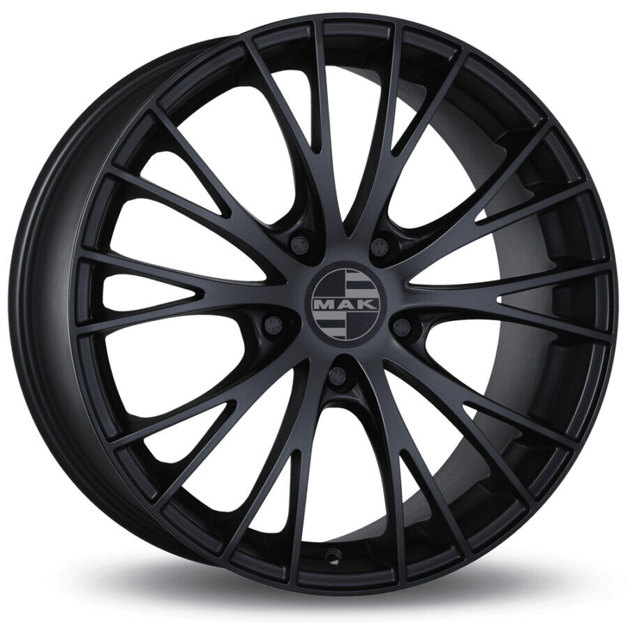 Mak Rennen 9,5x19 5x114,3 Et52,5 70.6 Black - Llanta De Aluminio