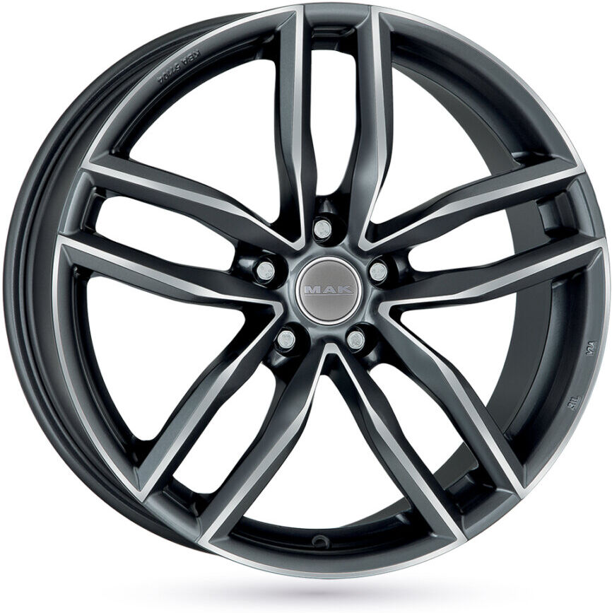 Llanta Mak Sarthe 7,5x17 5x112 Et30 66.45 Grey