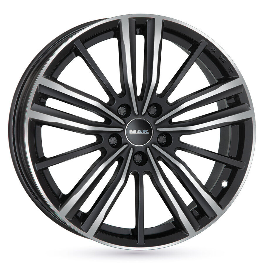 Llanta Mak Vier 7,5x17 5x112 Et38 66.5 Black