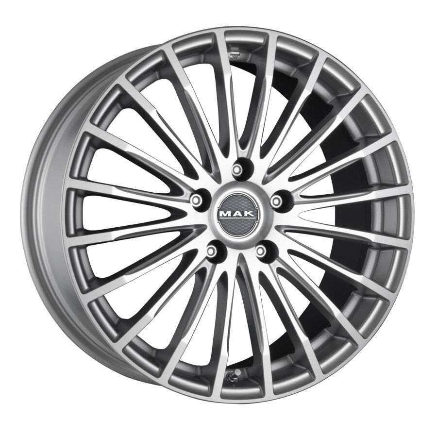 Llanta Mak Fatale 7,5x17 5x100 Et48 56.1 Silver