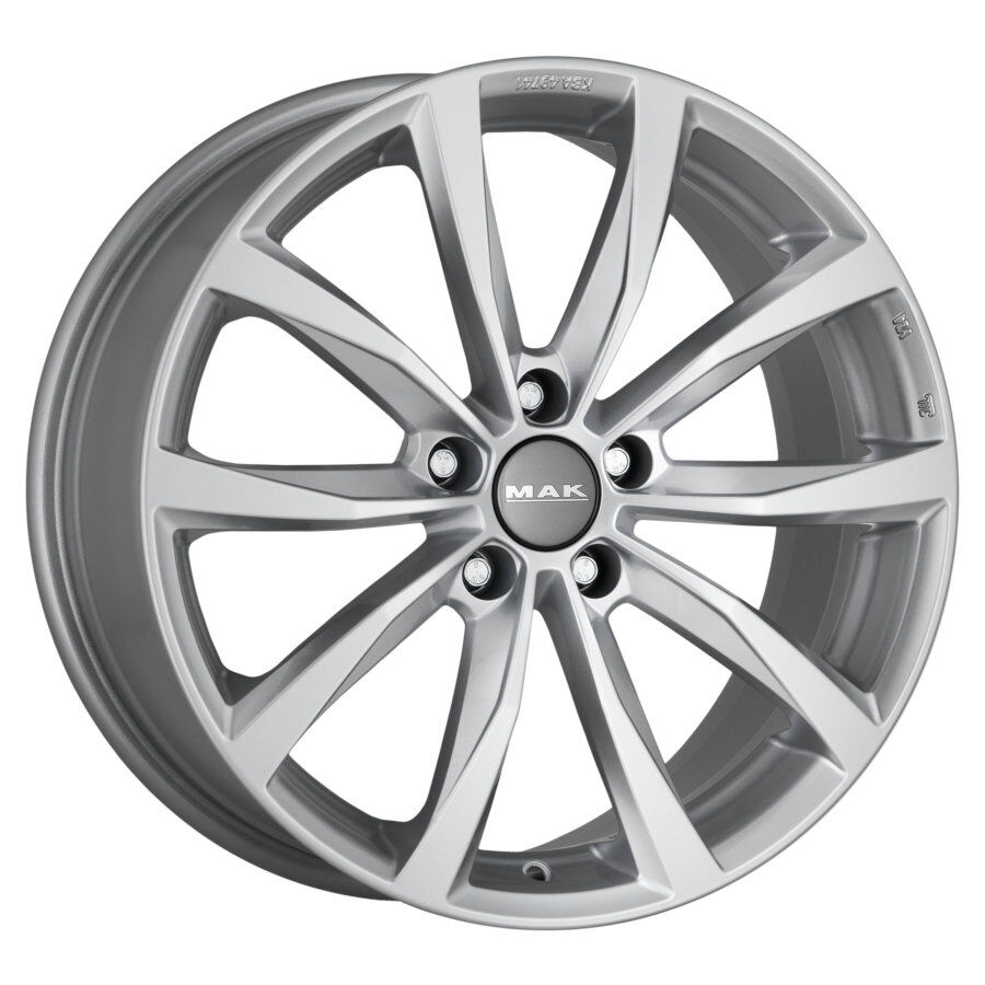 Llanta Mak Wolf 7,5x18 5x100 Et49 57.1 Silver