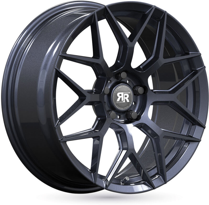 Llanta Racer Cobra 7,5x17 4x108 Et25 65.1 Grey Polish