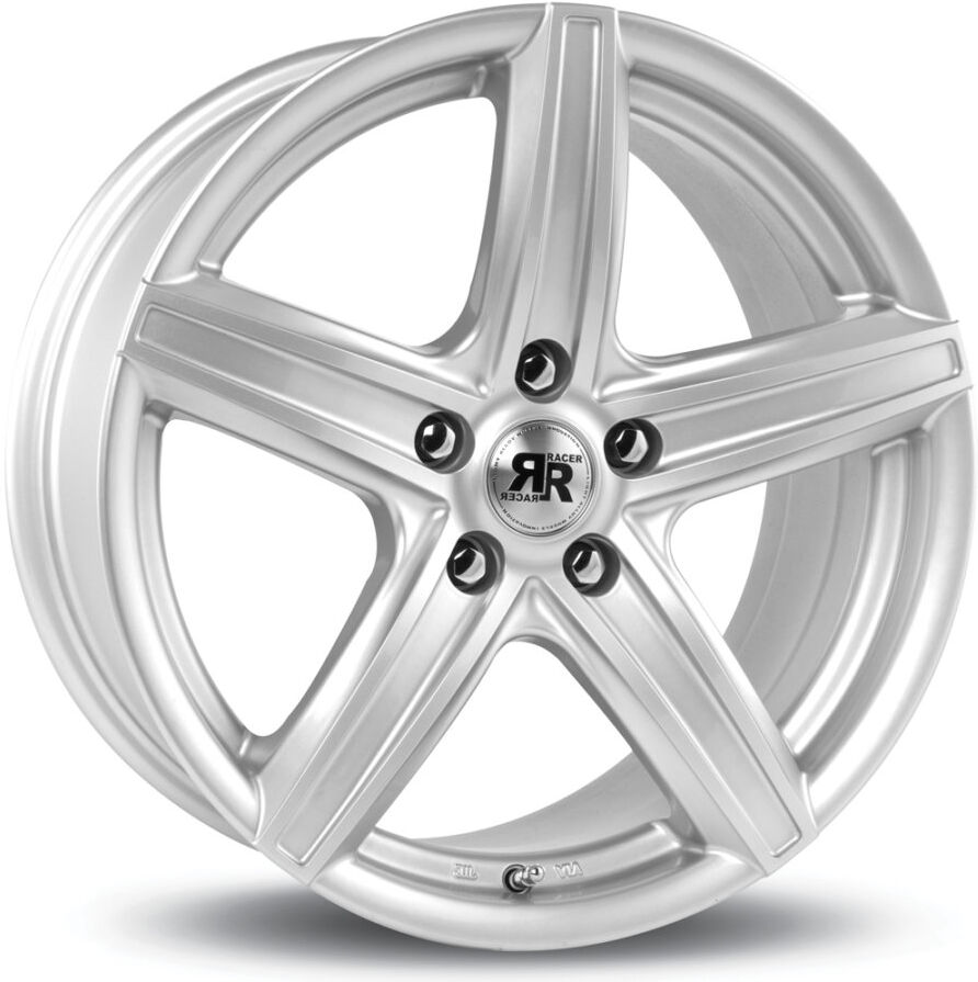 Llanta Racer Ice 7x16 5x112 Et30 66.6 Silver