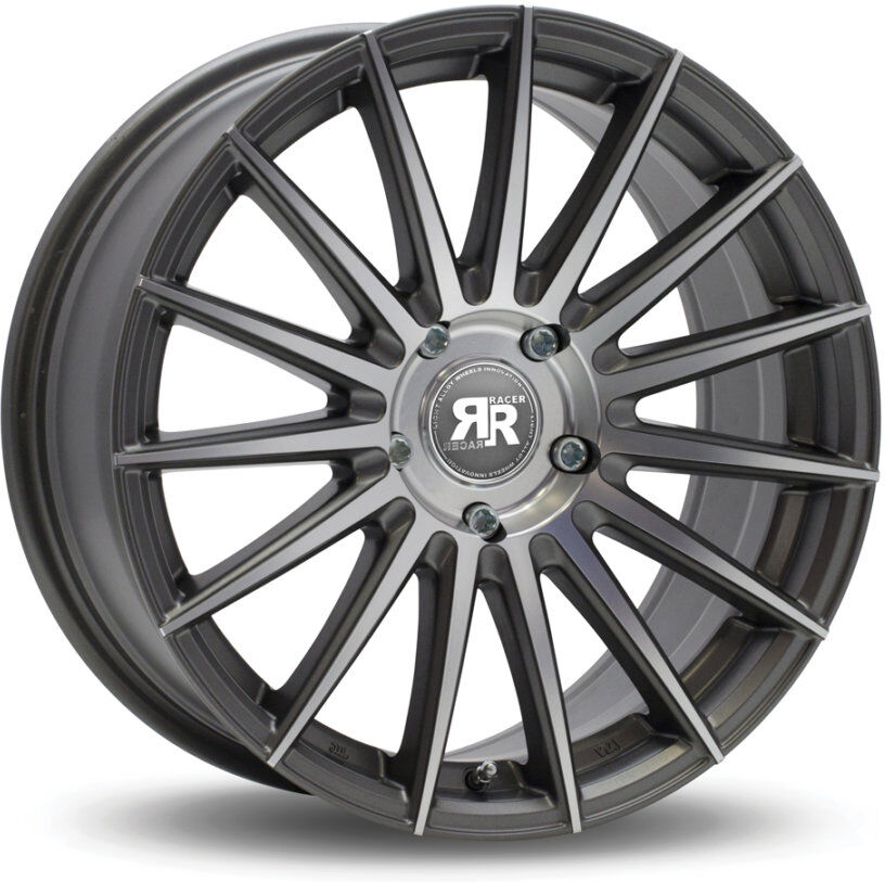 Llanta Racer Monza 6,5x15 4x108 Et25 65.1 Grey Polish