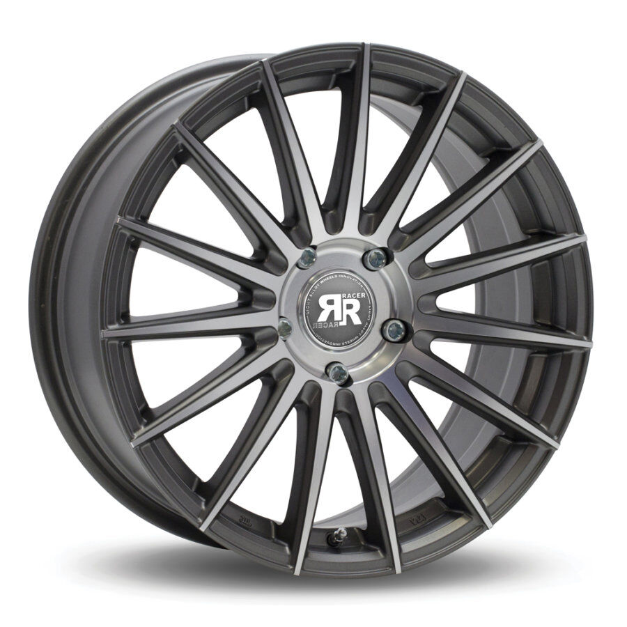 Llanta Racer Monza 7,5x17 5x112 Et30 73.1 Grey Polish