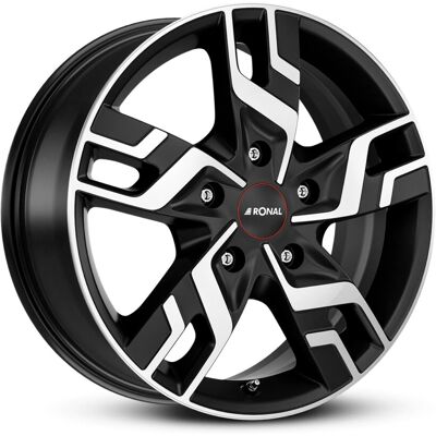 Llanta De Aluminio Ronal R64 Jbm/fc 6.5x16 5x114.3 Et50 Jetblack-matt-frontkopiert Llanta De Aluminio Ronal R64 Jbm/fc 6.5x16 5x114.3 Et50 Jetblack-matt-frontkopiert