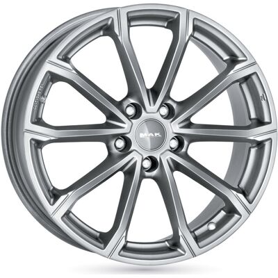 Llanta De Aluminio Mak Davinci 7.5x18 5x114.3 Et51 Titanio Mate Llanta De Aluminio Mak Davinci 7.5x18 5x114.3 Et51 Titanio Mate