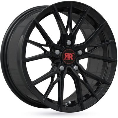 Llanta De Aluminio Racer Driven 8x18 5x112 Et30 Brillo Negro Llanta De Aluminio Racer Driven 8x18 5x112 Et30 Brillo Negro