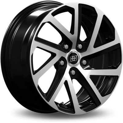 Llanta De Aluminio Infiny Cobalt 6.5x15 5x100 Et35 Negro Pulido Llanta De Aluminio Infiny Cobalt 6.5x15 5x100 Et35 Negro Pulido